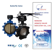 API pinless Lug Butterfly Valve